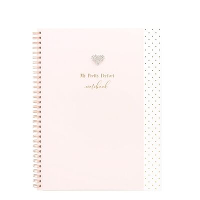 Pretty Perfect Notebook, Large Notebook