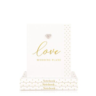 Love Wedding Plans, Mini Notebook