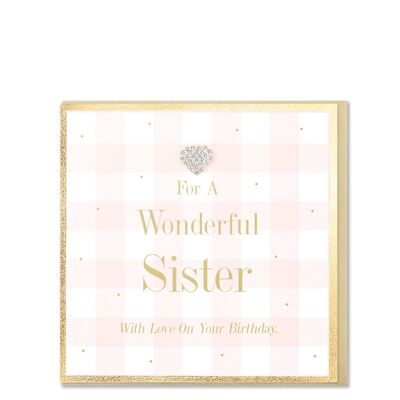 For a Wonderful Sister, On Your Birthday