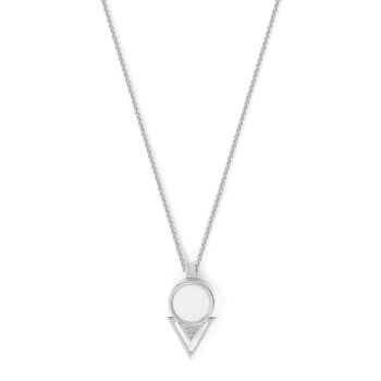 Azalée - Pendentif 10mm - Argent 1