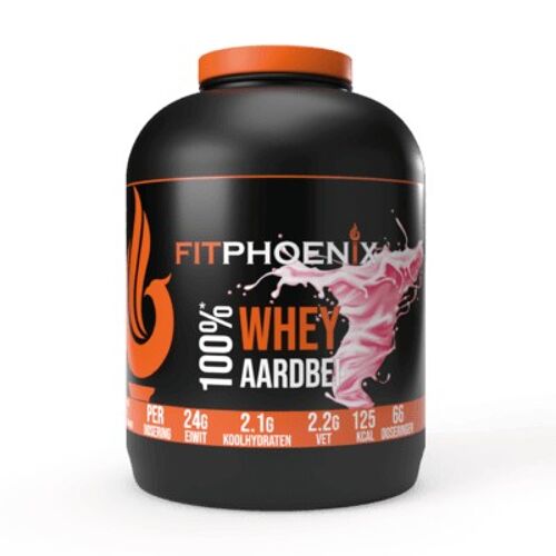 100% Whey 2KG - Aardbei