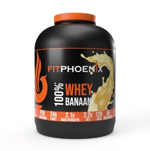 100% Whey 2KG - Banaan