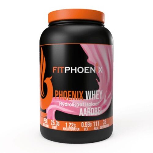 Phoenix whey 1KG - Aardbei