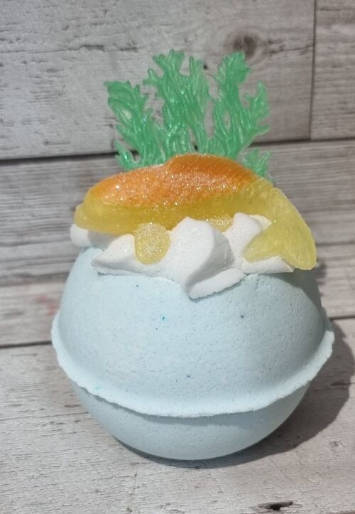 Go Fish Whipped Top Bath Bomb