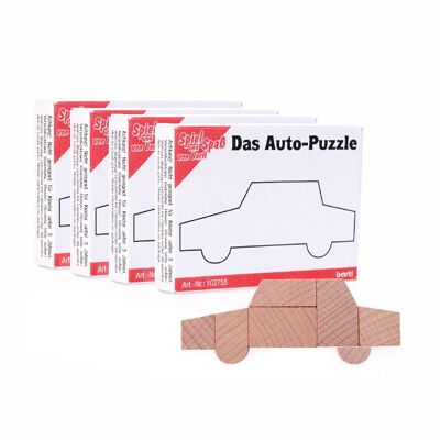 Das Auto-Puzzle 4er Set