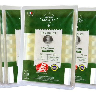 Ravioli from Dauphiné Label Rouge - 12 x 4 trays