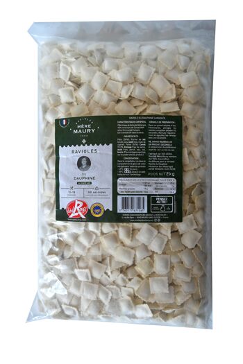 Ravioles du Dauphiné IGP / Label Rouge - surgelées - 2kg