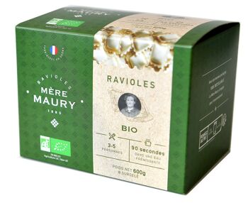 Ravioles BIO - surgelées - 600g