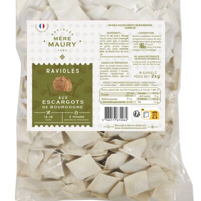 Ravioli Mère Maury Congelados Con Caracoles Borgoña - 2kg
