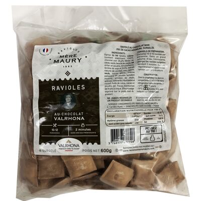 VALRHONA Chocolate Ravioli - frozen - 600g