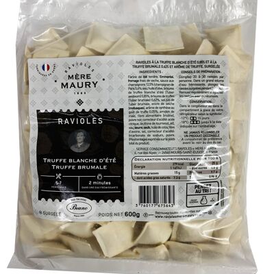 Ravioli with Brumale Truffle (0.62%) and Truffle flavor - frozen - 600g