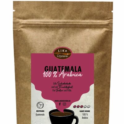 Röstkaffee Guatemala 250g Ganze Bohne