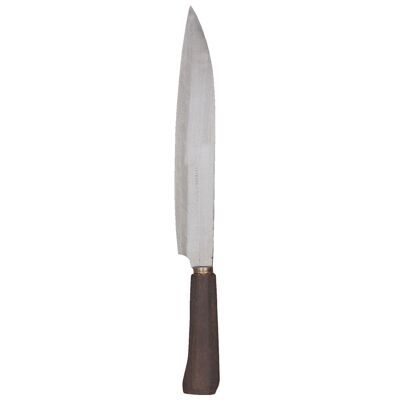 CUCHILLAS AUTÉNTICAS LONG VU, cuchillo de cocina asiático, longitud de la hoja 25 cm