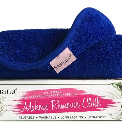 Saahana  Reusable Makeup Remover Cloth Blue