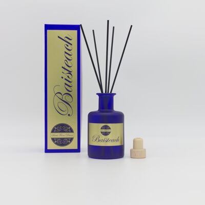 Baisteach (Rain) 200ml Blue Coloured Glass Reed Diffuser