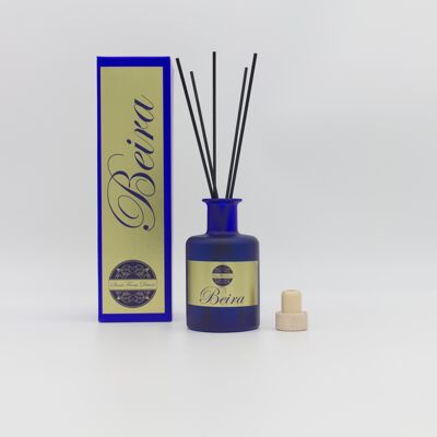Beira (Queen of Winter) 200ml Blue Coloured Glass Reed Diffuser
