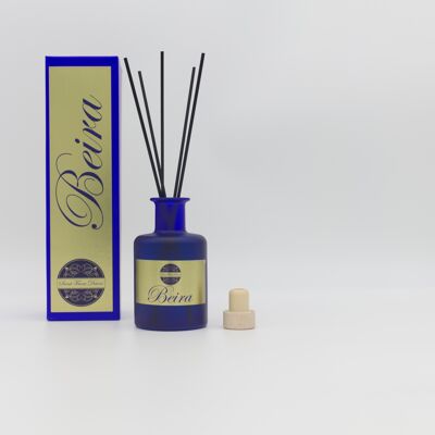 Beira (Queen of Winter) 200ml Blue Coloured Glass Reed Diffuser