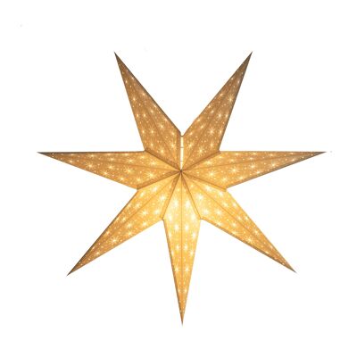 Linterna de estrella de papel - Piedra arenisca espiritual