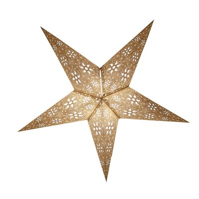 Paper Star Lantern - Firework Natural Stone