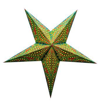 Lanterne étoile en papier - Fantasia Tropic 1
