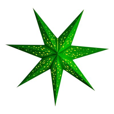 Venus Green - Linterna de estrella de papel