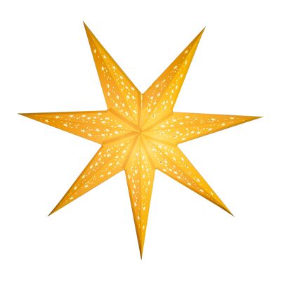 Venus Yellow - Linterna de estrella de papel