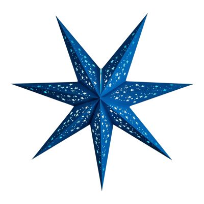 Venus Sea Blue - Lanterne étoile en papier
