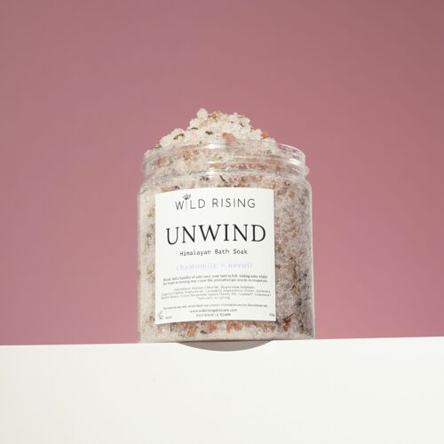 Unwind - Chamomile and Neroli Bath Salts 300g