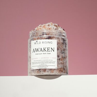 Awaken - Sali da bagno di lavanda, gelsomino e rosa 300 g
