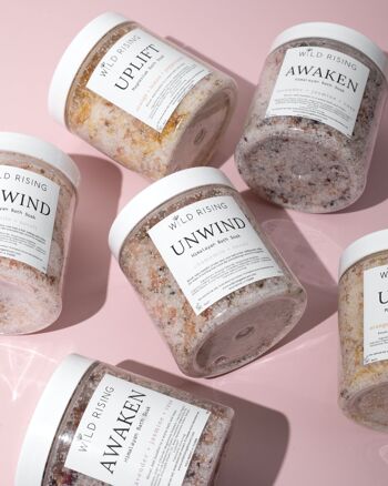 Awaken - Sels de bain lavande, jasmin et rose 300g 2