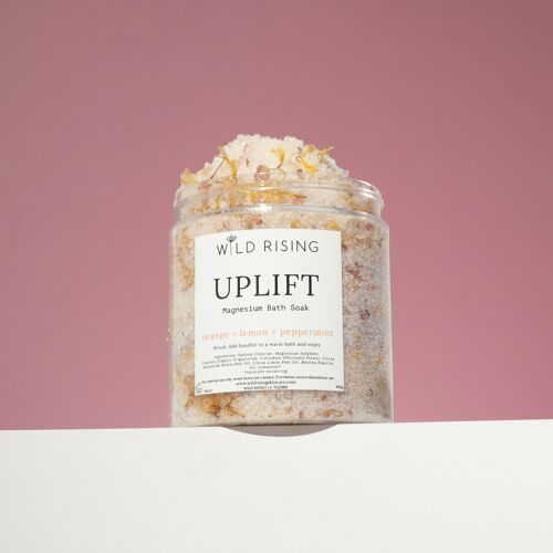 Uplift - Orange, Lemon and Peppermint Bath Salts 300g