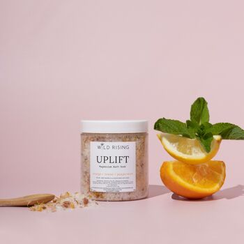Uplift - Sels de bain orange, citron et menthe poivrée 300g 3