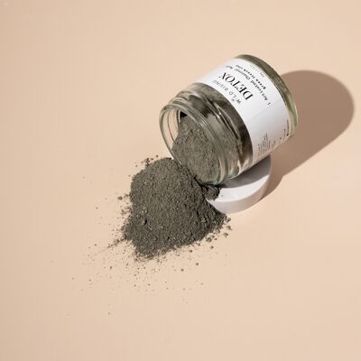 Detox - Masque d'Argile au Charbon Actif