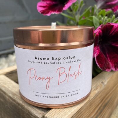 Peony Blush Soy Blend Candle