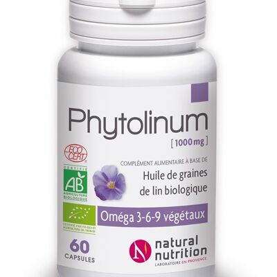 Phytolinum Bio - Acides gras essentiels Oméga 3-6-9 végétaux