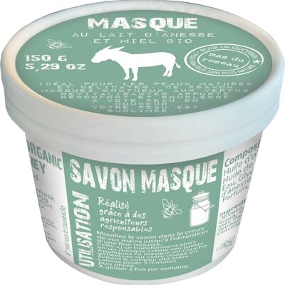 MASQUE AU LAIT D'ANESSE ET MIEL BIO