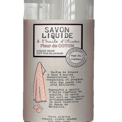 SAVON LIQUIDE FLEUR DE COTON