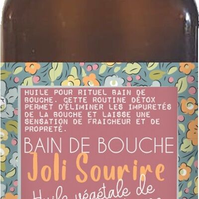 BAIN DE BOUCHE JOLI SOURIRE (HUILE DE SESAME)***