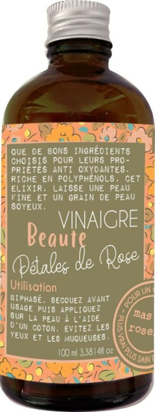 VINAIGRE DE BEAUTE A LA ROSE