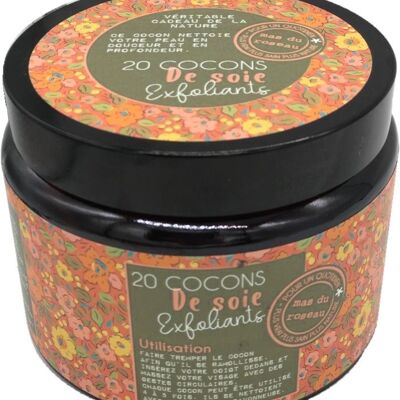 20 COCONS DE SOIE EXFOLIANTS