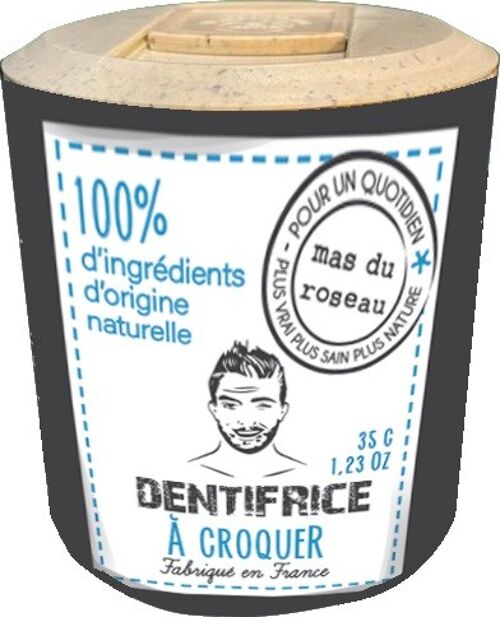 DENTIFRICE  A CROQUER HOMME