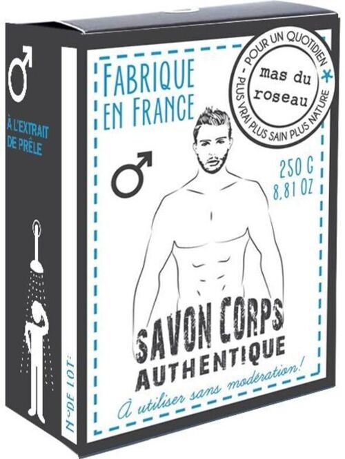 SAVON CORPS HOMME REMINERALISANT