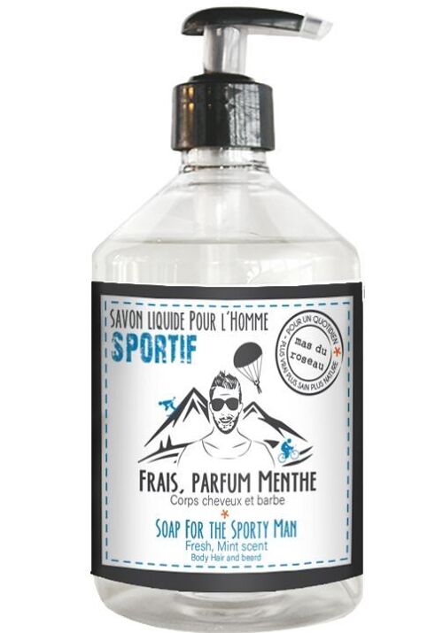 SAVON LIQUIDE SPORTIF 500ML