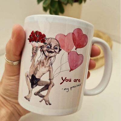 You are my precious Mug, Gollum Coffee Mug, Gift for her, Gift for him, Quirky coffee Mug