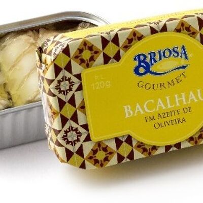 Briosa Gourmet - Bacalao en Aceite de Oliva - 120gr