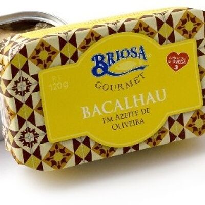 Briosa Gourmet - Baccalà Sott'Olio - 120gr