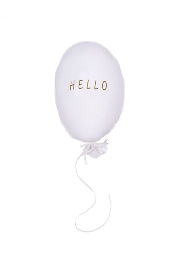 COUSSIN BALLON ECRU HELLO CARAMEL