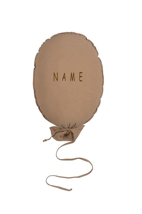 BALLOON PILLOW CAMEL PERSONALIZED CARAMEL