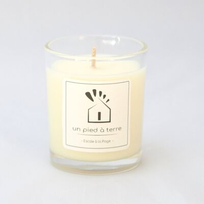 Scented candle "Escale à la plage" - 70 g (wax weight)