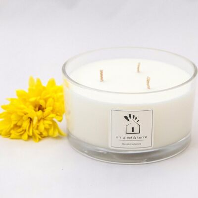 "Cashmere Wood" scented candle - 350 g (wax weight)